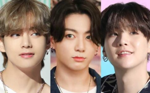 BTS　V、ジョングク、シュガ