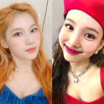 TWICE（左からモモ、サナ、ナヨン、ダヒョン）