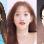 左：IZ*ONE ミンジュ 中央：「ビジュアル最高アイドル」1位のアイドル 右：Red Velvet アイリーン