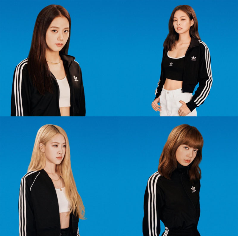 BLACKPINK　adidas