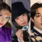 （左から）IU、BLACKPINK ジェニー、EXO スホ