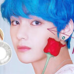 BTS V カラコン