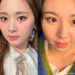 TWICE ツウィ(左)、チェヨン