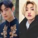 ASTRO チャ・ウヌ (左)、BTS ジョングク(右)