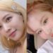ノ・ジョンウィ(左)、TWICE サナ(右)