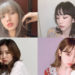 （左上から時計回り）BLACKPINK リサ、少女時代 テヨン、OH MY GIRL アリン、IZ*ONE チェウォン